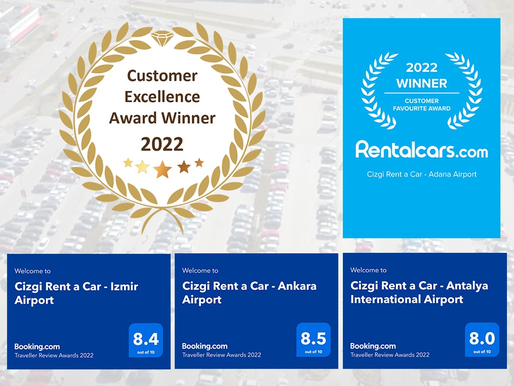 Der Customer Excellence Award 2022 geht an Cizgi Rent a Car!
